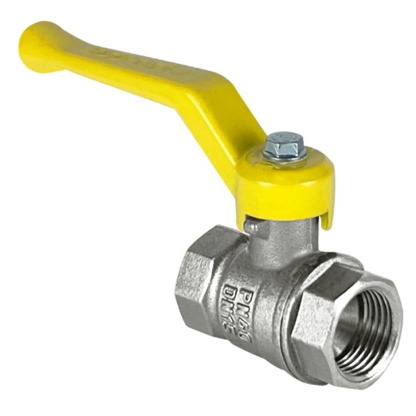 Кран шар лат газ 11Б27фтМ нк Ду32 Ру40 м/м рыч VALFEX VF.271.NR3.114.N/P59
