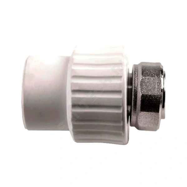 Муфта PP-R бел комб Дн20х1/2" нак/г РосТурПласт 10696