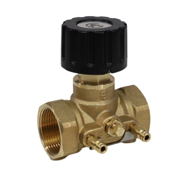 Клапан баланс лат Ду32 Ру16 м/м Kvs6.3 нип Aquasfera 2012-04