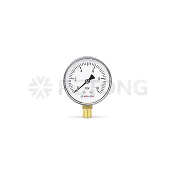 Манометр радиальный Varmega VMMT10-631002, диаметр 63 мм, 10 бар, 1/4"