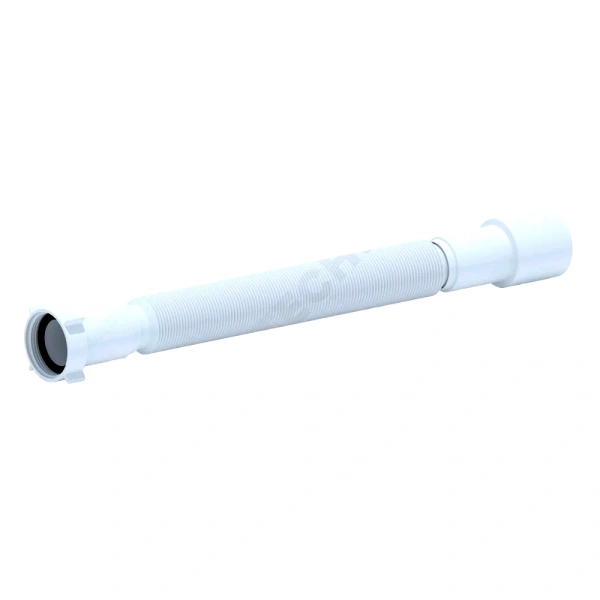 Гофра с гайкой 1 1/2"x40/50 L=541-1371мм АНИ Пласт К116