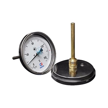 Термометр биметалл БТ-51.211 60С Дк100 L=64 G1/2" осев Росма 00000002587