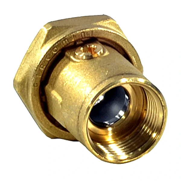 Соединение лат кран/шар 1"x1 1/2" вн/р д/подкл насоса Giacomini R252Y001