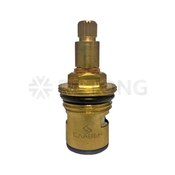 Кран-букса/смес к/затв G1/2" 20 шлицов Славен СЛ-ЗП-012
