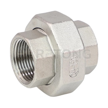 Соединитель американка SS304 Ду25 (1") ВР Benarmo
