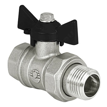 Кран шар лат 11Б27фт1М нк Ду25 Ру40 м/амер баб VALFEX VF.230.NB1.100.DP