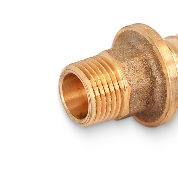 Муфта PE-X бр аксиал Дн25х1/2" НР RX+ Рехау 14563173001