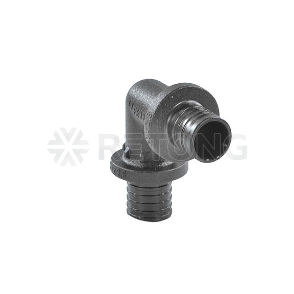 Угольник PE-X PPSU аксиал Дн16х90гр RAUTITAN PX Rehau 11600211001