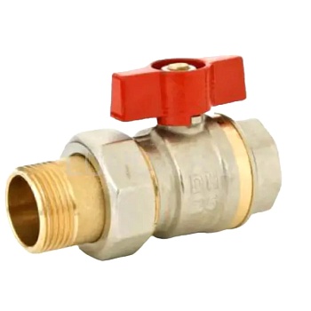 Кран шар лат BVR-FR Ду15 Ру40 м/амер полн баб Ридан 065B8303RG