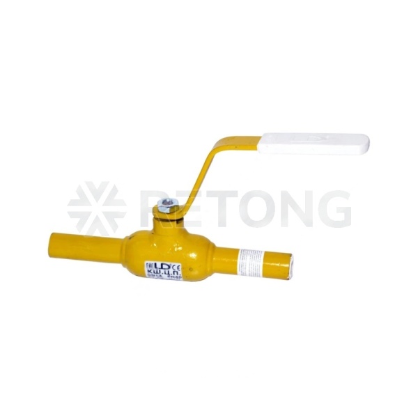 Кран шар ст газ КШ.Ц.П Ду25 Ру40 п/привар LD GAS.025.040.Н/П.02