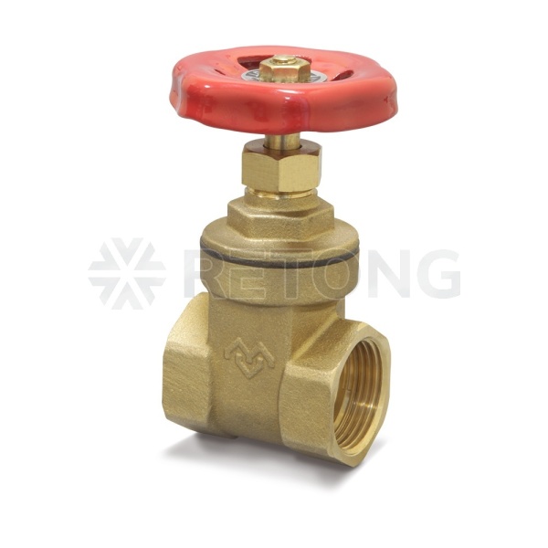 Латунная задвижка клиновая Varmega VM06101 PN16 1/2" ВР