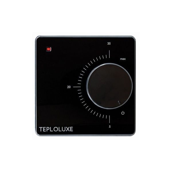 Терморегулятор механический «Теплолюкс» LC 001 черный
