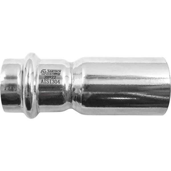 Переход нерж AISI304 Дн42х35 труба/пресс FS141 SantechSystems