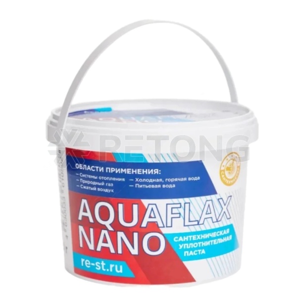 Паста для пропитки льна 400гр банка AQUAFLAX NANO 04059