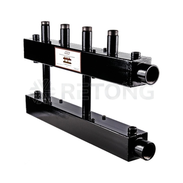 Коллектор д/котел 360кВт 1 1/2" вн/р 3к 1" н/р 125мм ASKON 25M/125/40/3D
