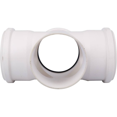 Крестовина PP-H 1-пл бел б/ш Дн110х110х110х87гр в/к RAUPIANO Rehau 11215541001