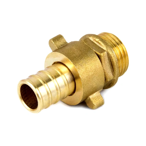 Переходник лат д/шланга Дн20х3/4" НР разъем Aquasfera 9104-04