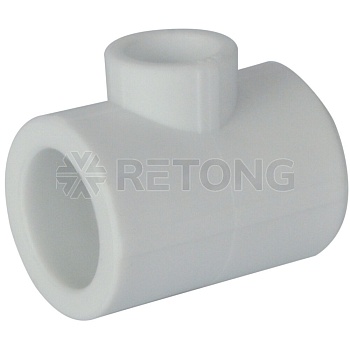 Тройник PP-R бел перех Дн20х25х20 VALFEX 10202520