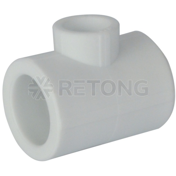 Тройник PP-R бел перех Дн20х25х20 VALFEX 10202520
