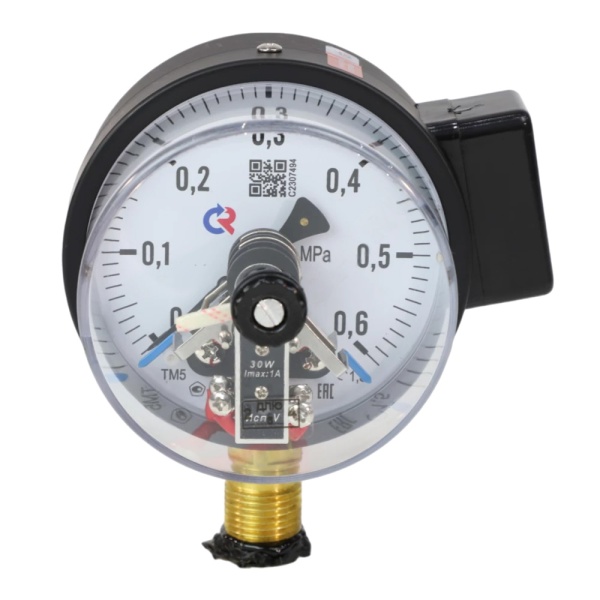 Манометр рад эл ТМ-510Р.05 0-0,6МПаДк100 М20х1,5 исп5 ст Росма 00000007412