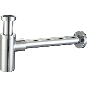 Сифон умыв бут б/вып 1 1/4"x32 лат пр/тр хром Haiba HB80-1