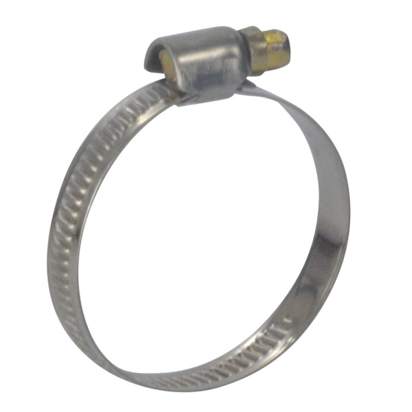 Хомут червяч нерж W2 (70-90)мм накат/л 9мм