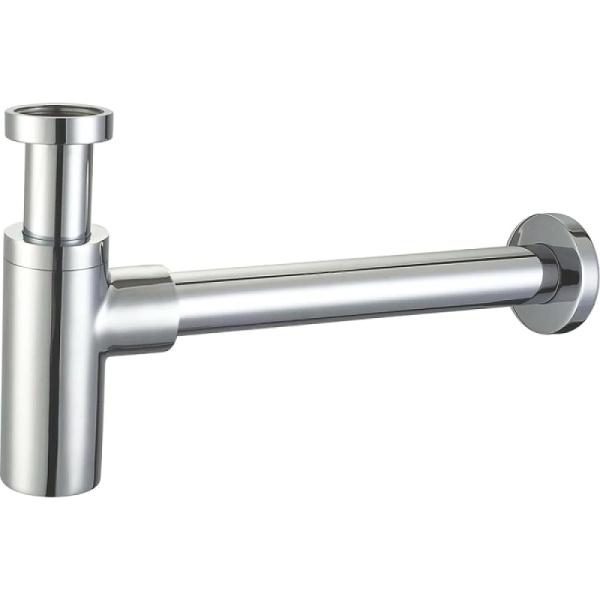 Сифон умыв бут б/вып 1 1/4"x32 лат пр/тр хром Haiba HB80-1