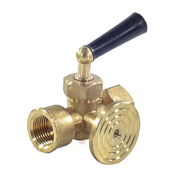 Кран д/ман лат 183 G1/2" м/м рук фл Icma 90183AD05