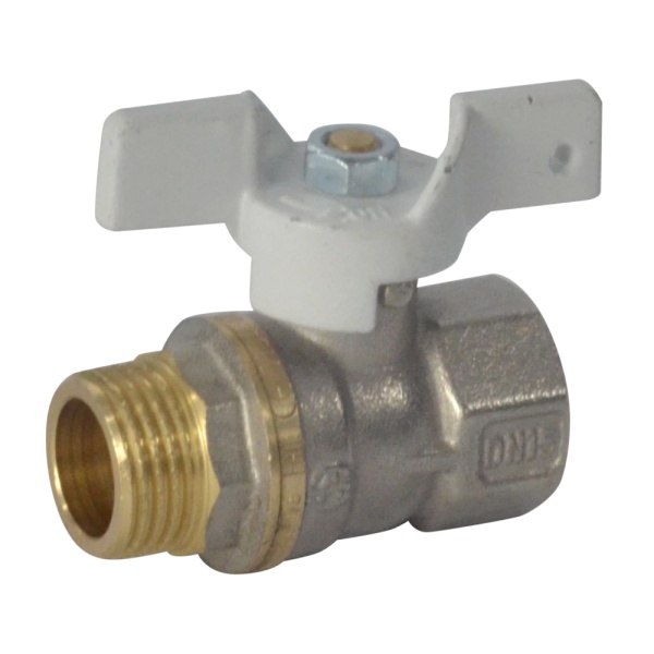 Кран шар лат 1104 Standard нк Ду20 Ру40 м/р полн баб Aquasfera 1104-02 .