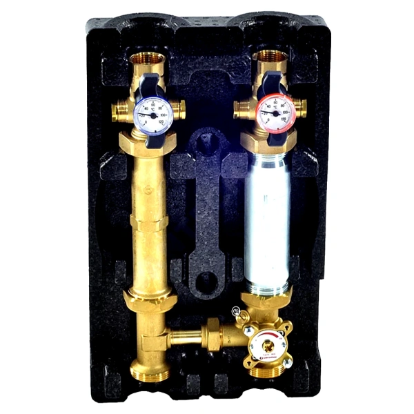 Группа насос Ду25 R586 с/смес б/нас Giacomini R586RY113