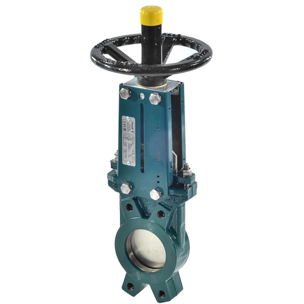 Задвижка шибер чуг м/фл Ду150 Ру10 NBR Tecofi VG4400-00NI0150