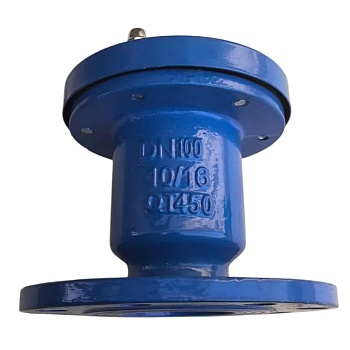 Вантуз чуг Ду200 Ру10/16 фл авт верт RMCX