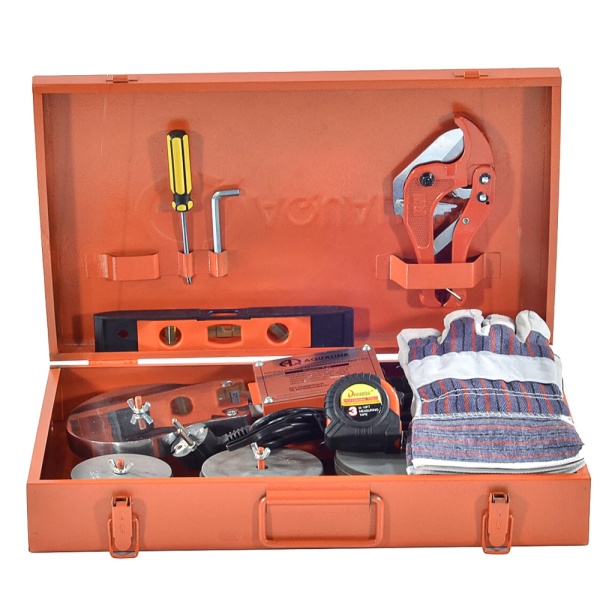 Аппарат сварочный д/PP-R Дн75-110 1,8кВт в/к смен/нагр AQUALINK 03701