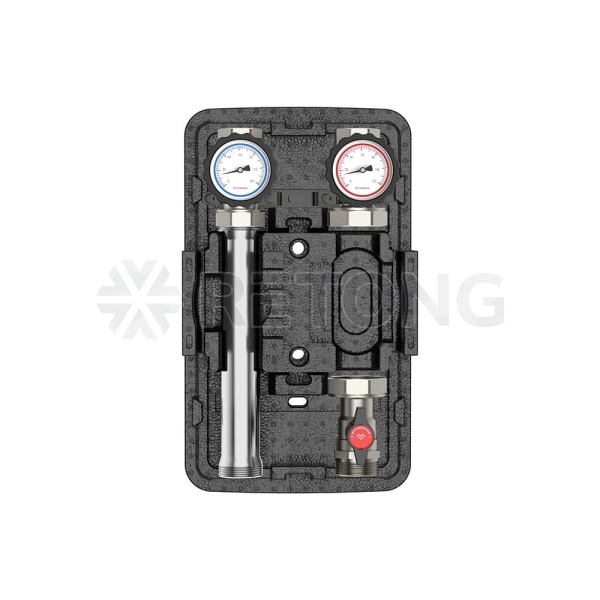 Насосная группа Varmega V-Flow DN32, прямая, нержавеющая сталь, без насоса