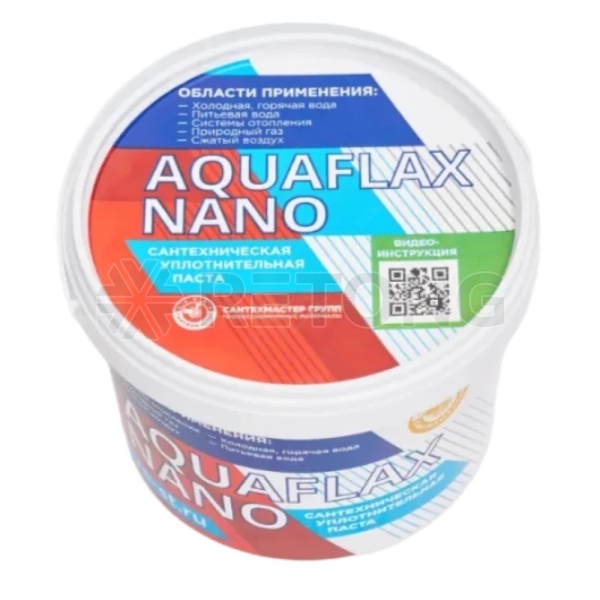 Паста для пропитки льна 400гр банка AQUAFLAX NANO 04059