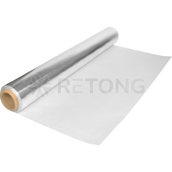 Стеклоткань Foilglass AD алюм 0,2х1000-25 рулон самокл K-flex RX031895