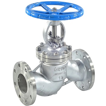 Клапан запорн нерж 15нж65нж Ду25 Ру16 фл WGCN