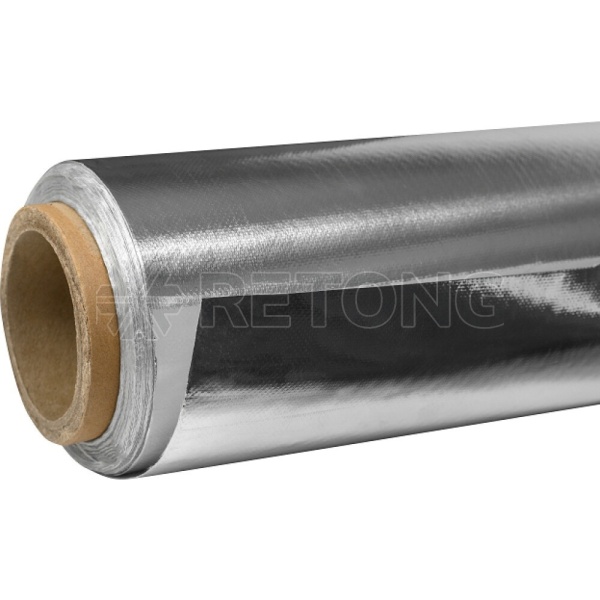 Стеклоткань Foilglass AD алюм 0,2х1000-25 рулон самокл K-flex RX031895