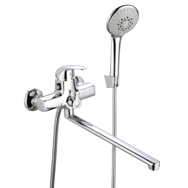 Смес/ванна ПСМ-777-037 однор дл/изл плоск Lобр в/к ПЛЮС Профсан PSM-777-037