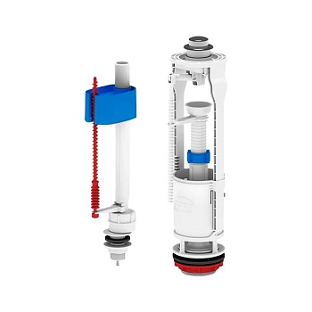 Арматура д/бачка набор 1/2" пл/ш н/под хр кноп 1реж АНИ Пласт Эконом WC6550M