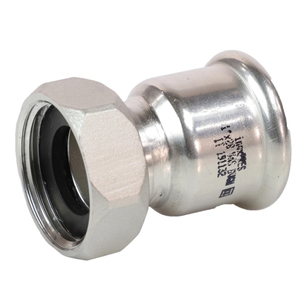 Муфта нерж AISI316L Дн28х1" Ру16 пресс/нак/г Inoxpres RM 183028012