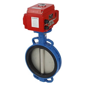 Затвор поворот чуг EPDM Ду150 Ру16 эл/п 230В д/нерж 2011HA Benarmo 1