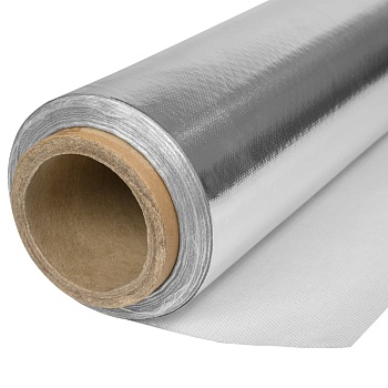 Стеклоткань Foilglass алюм 0,2х1000-25 рулон K-flex RX031889