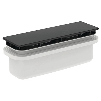 Сифон д/поддона 210х70х40 чер Ideal Standard T4493V3