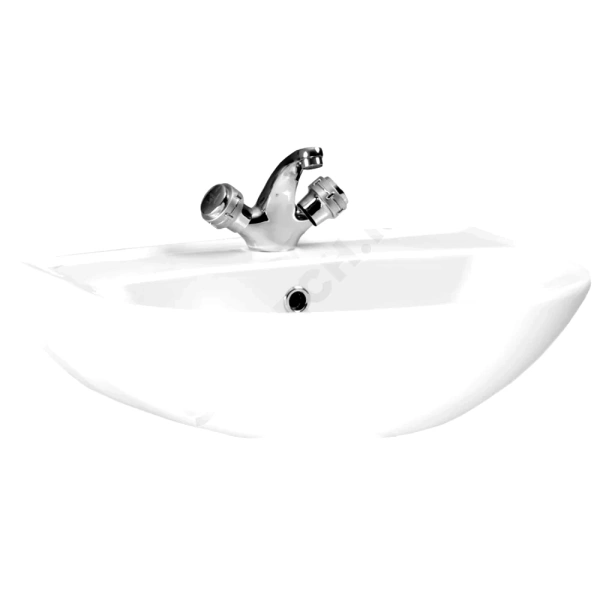 Умывальник Виктория 56 3/вел 1/отв б/к Santeri 1.3111.6.S00.11B.0