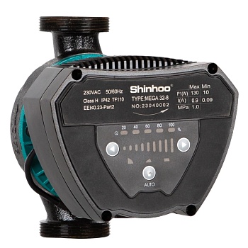 Насос циркул MEGA 25-12 PN10 230В в/к Shinhoo 71121002