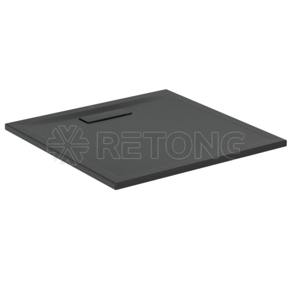 Поддон акр ULTRAFLAT 90х90 квадр черн б/к Ideal Standard T4467V3