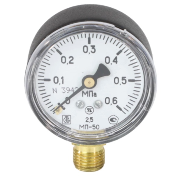 Манометр рад МП-50 0-1,0МПаДк50 G1/4" ст ЗТП Минск