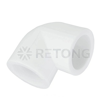 Угольник PP-R бел Дн50х90гр PRO VALFEX 10108050-PRO