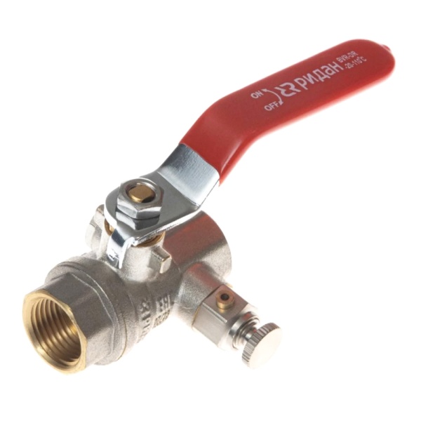 Кран шар лат спуск BVR-DR Ду50 Ру40 м/м полн рыч Ридан 065B8321RG